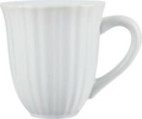 Hrnek s drážkami Pure White
